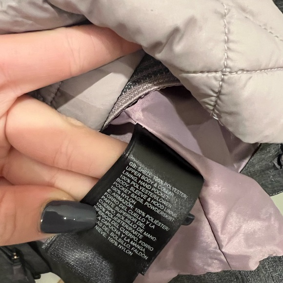 THE NORTH FACE 2 in 1 windbreaker + puffer size S - Picture 4 of 5